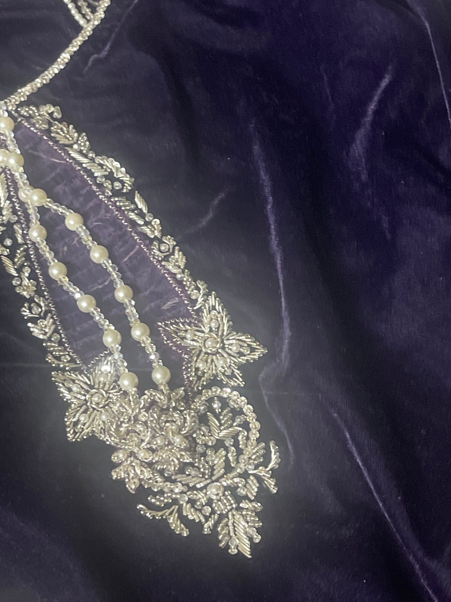 Crazy Kiya - Purple Velvet Pret - Wedding Party Wear -