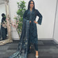 Maria B Luxury Velvet - Teal