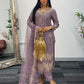 Payal - Cutdana Net - Lilac purple - G
