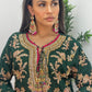 pakistani traditional dress | Rehar Nagar- Green - I