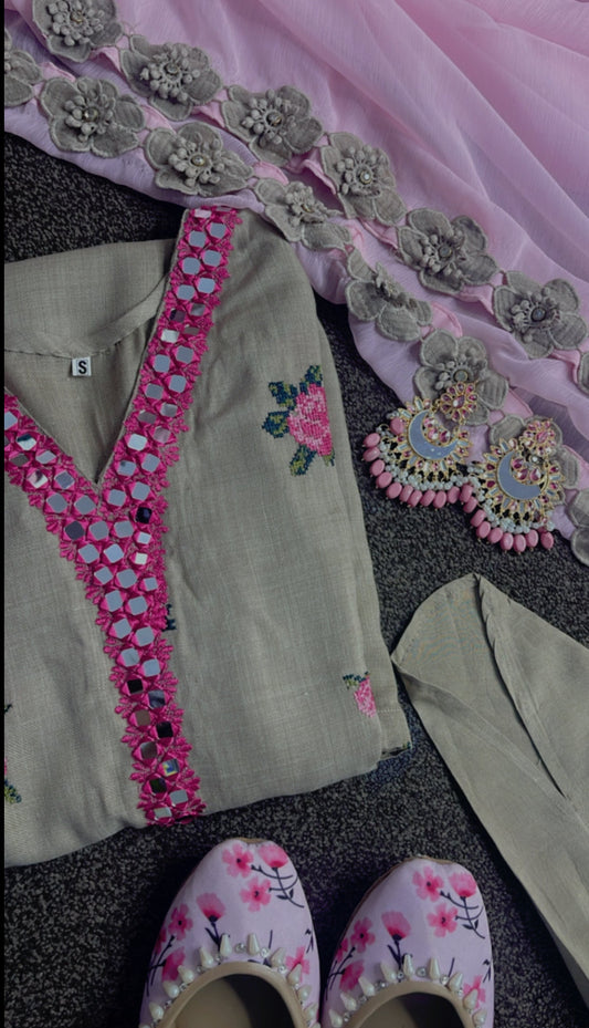 “Gulabi Sindhi Tanka - V