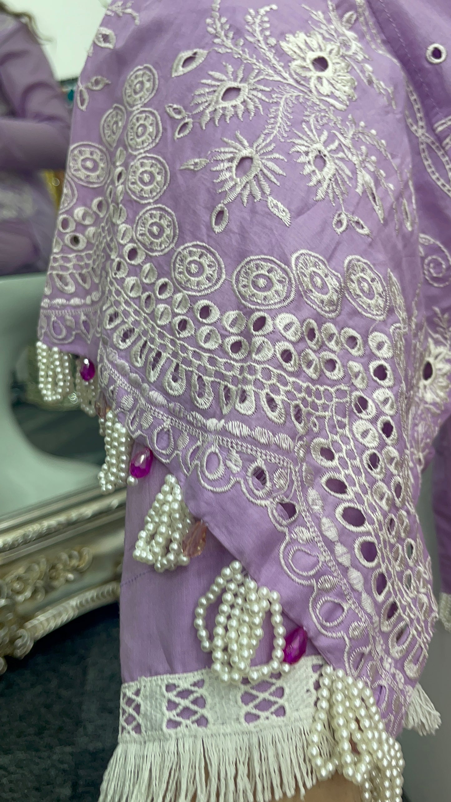 Asifa Nabeel inspired - Lawn - Lilac Pink -