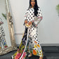 Maria B Lawn Mprints - Polka Dots -  Black