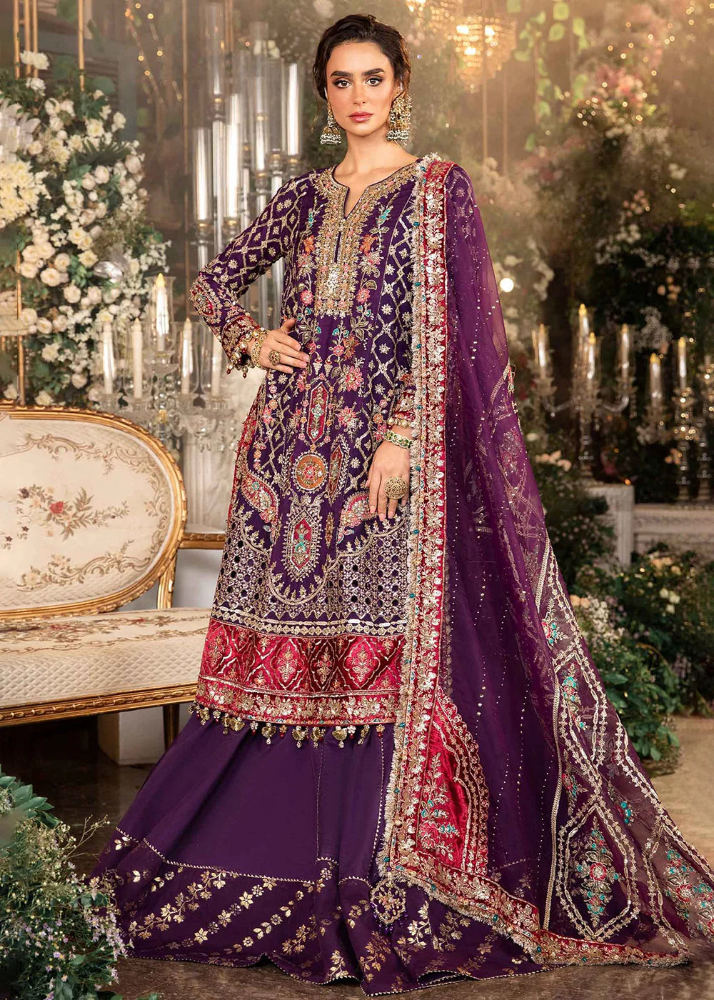 Shagun - Maria B Inspired - Purple - R