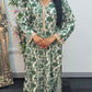 Daily Wear - 2 PC Printed Linen - Green