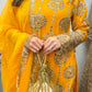 Kiran - Sheesha Sharara Set - Yellow - Mehndi outfit - Party wear - W