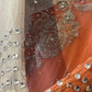 “Nageena” - Party Wear - Peach - Ivory - Nagina - R