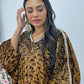 Coffee Brown Kaftaan - Diamond Kaftan - Velvet AA