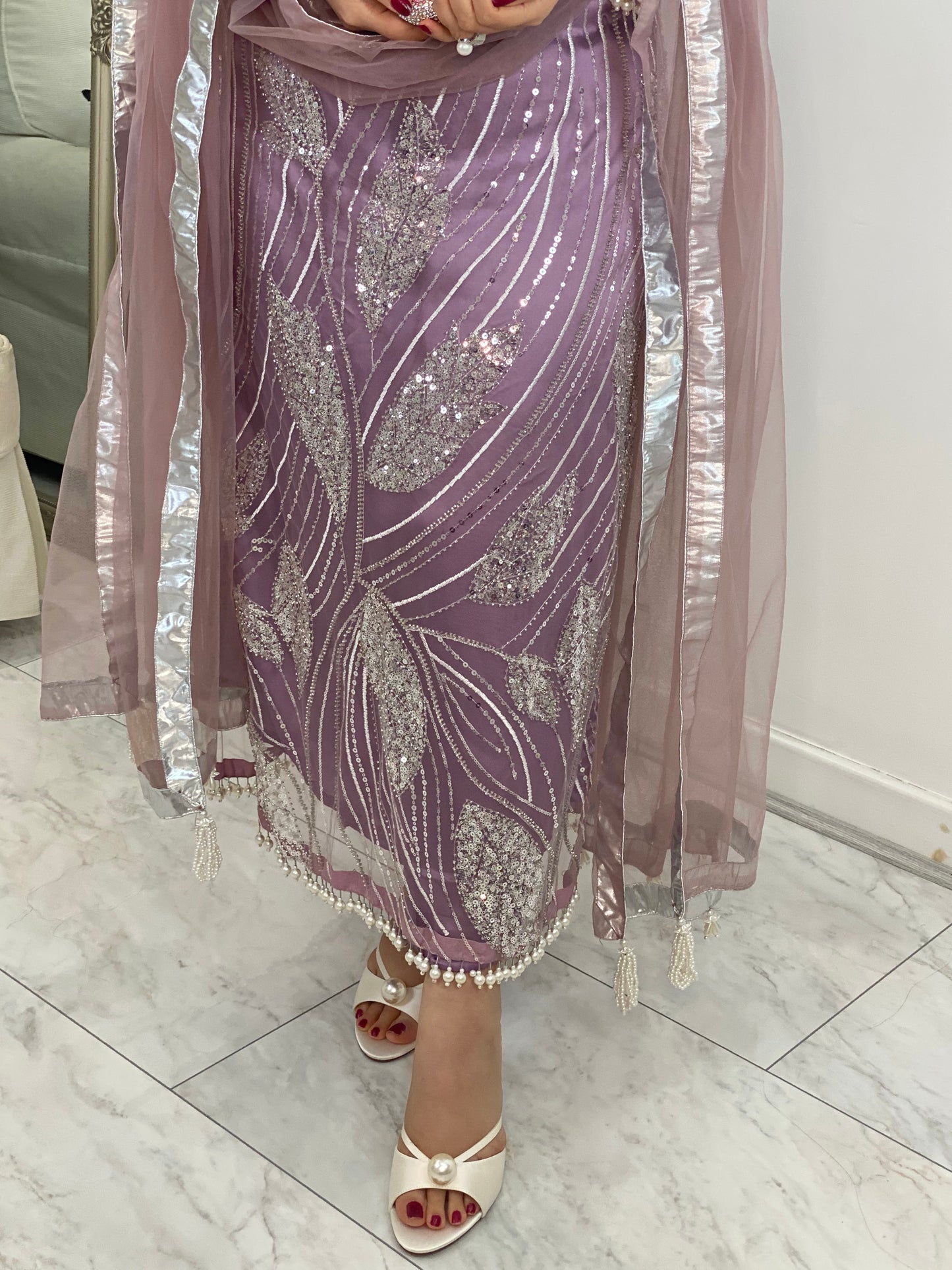 Saima - Lilac cutdana - W