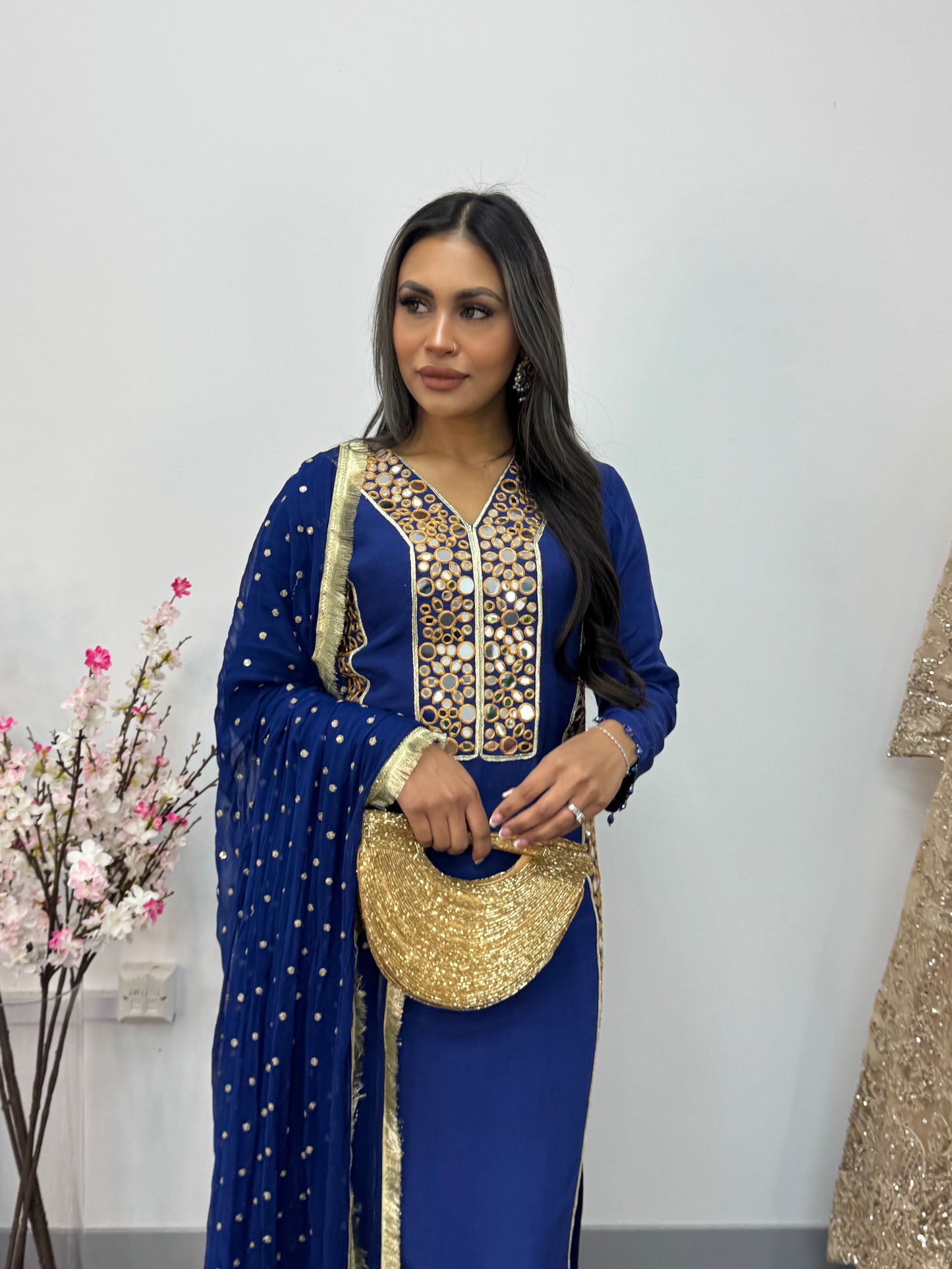 Jhilmil - Mirror Blue - H