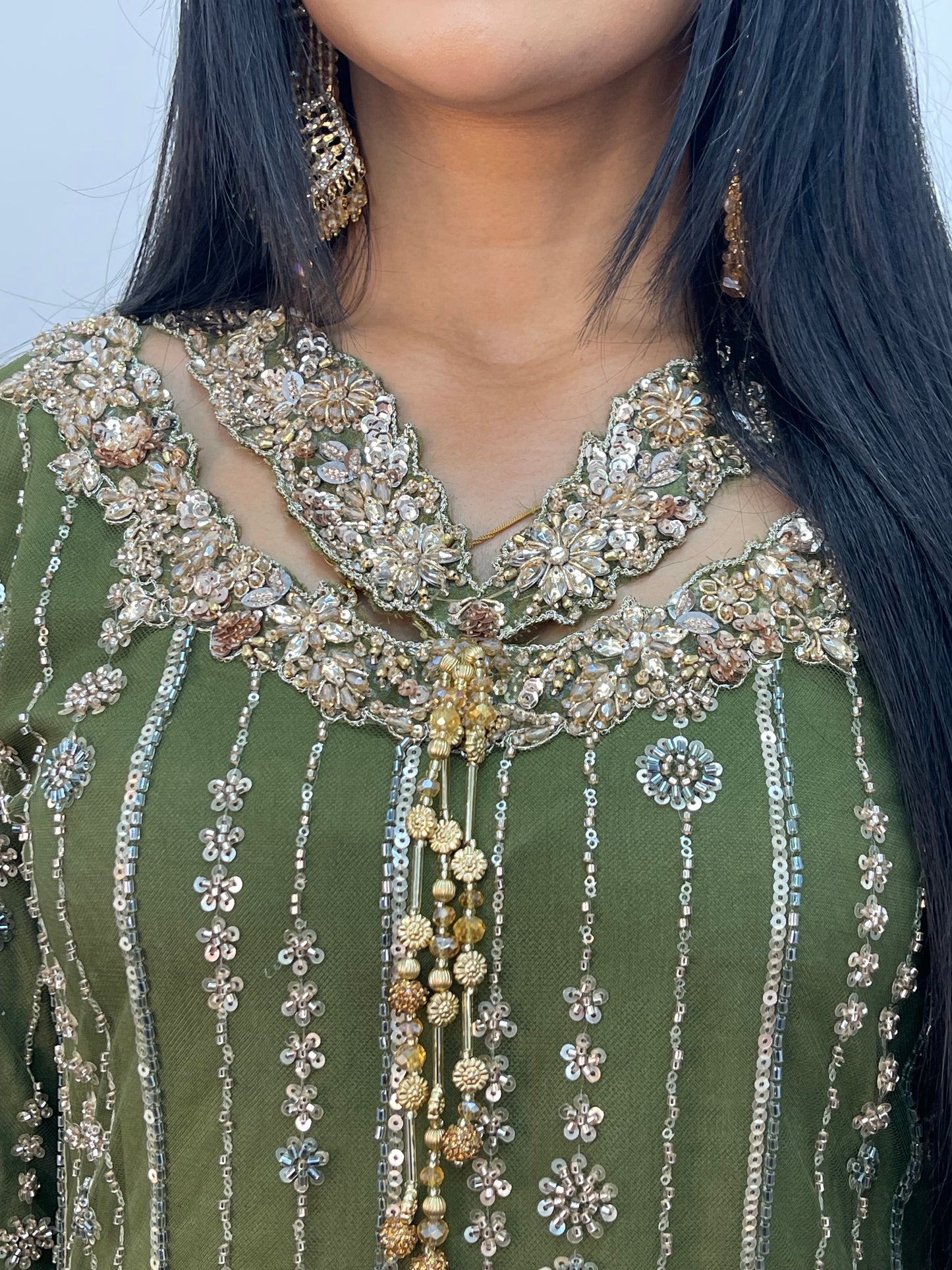 Payal - Cutdana Net - green - G