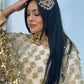 (Preorder 4 weeks) BRIDAL Posheeda Sheesh Dupatta Only - Poshida Sheesha - Mirror dupata