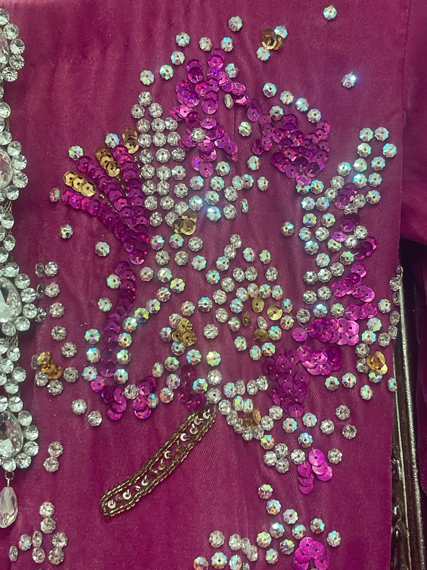 Rang e Gulaab - Hot Pink Velvet - AA -