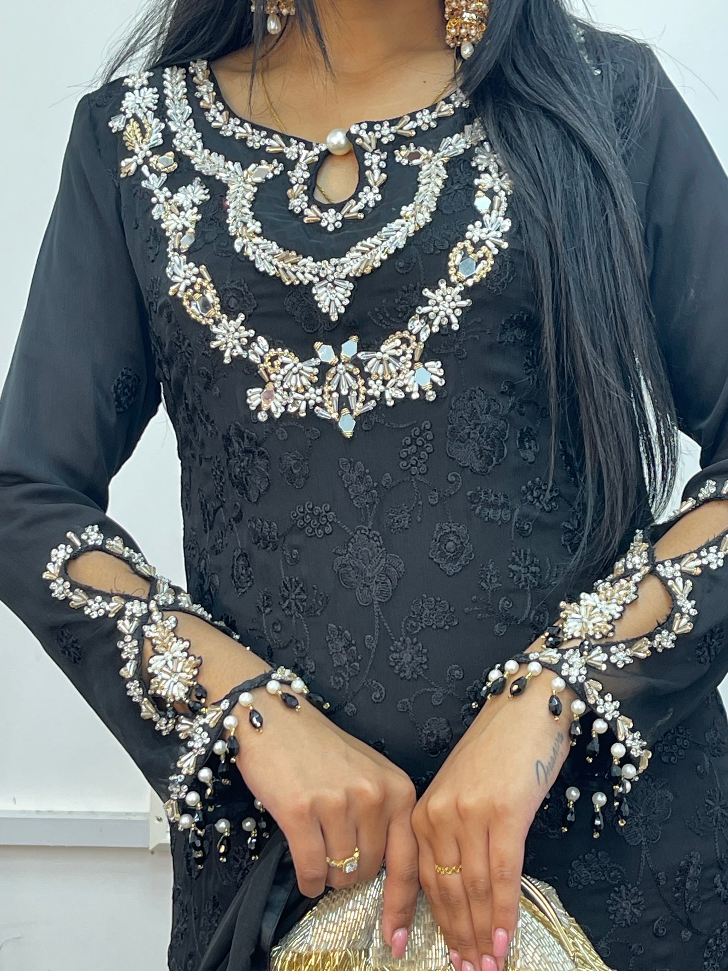 Zewar - Black - Maroon - B