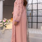 Ethnic Inspired - Linen - Winter Collection - Pink