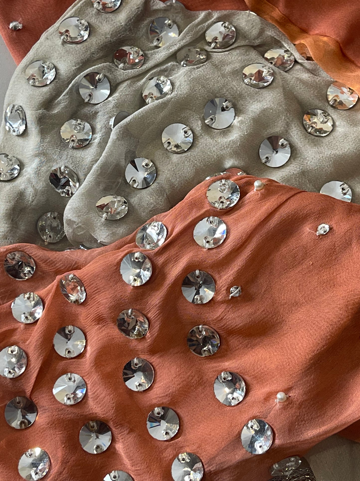 “Nageena” - Party Wear - Peach - Ivory - Nagina - R