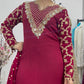Afsana -  Hand Work - Party Wear - Maroon