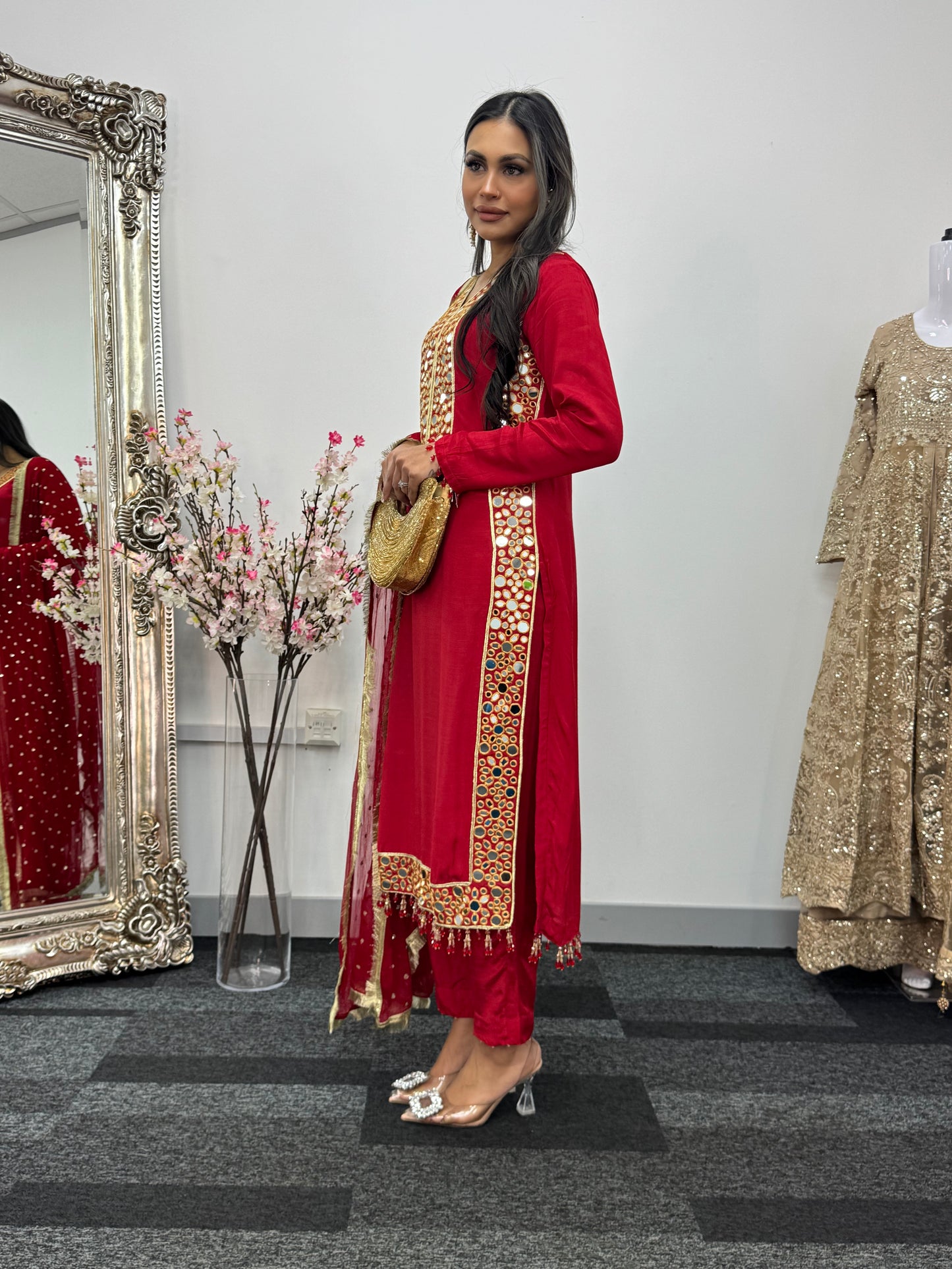 Jhilmil - Mirror Red - H