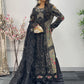 Nagin - Maria B Inspired Embroidered - Black - R