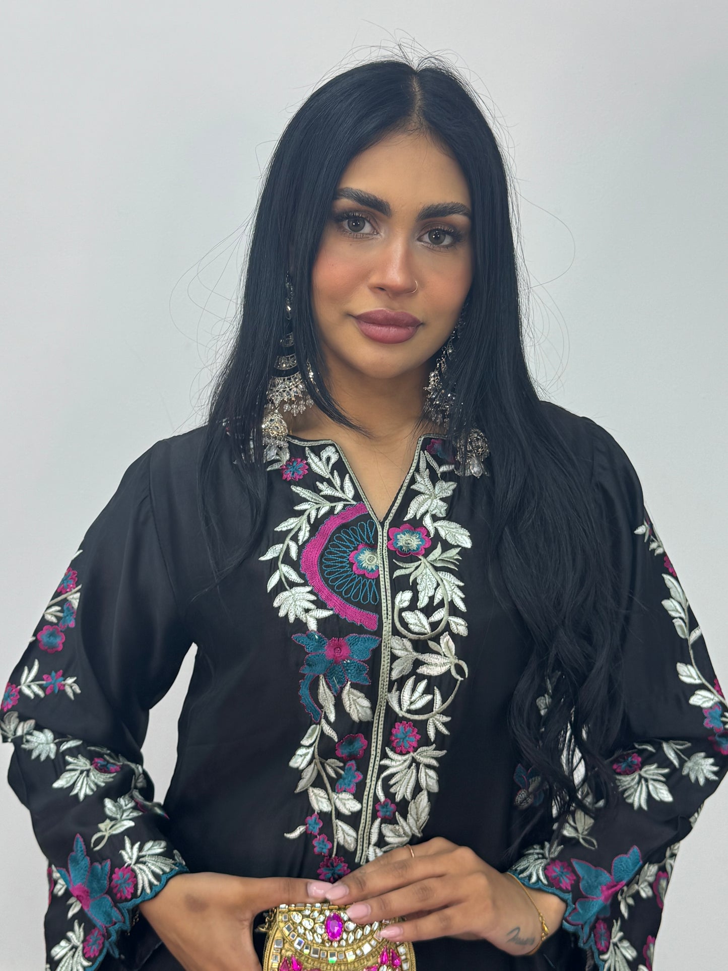 Gul e Lala - Kaftan - black