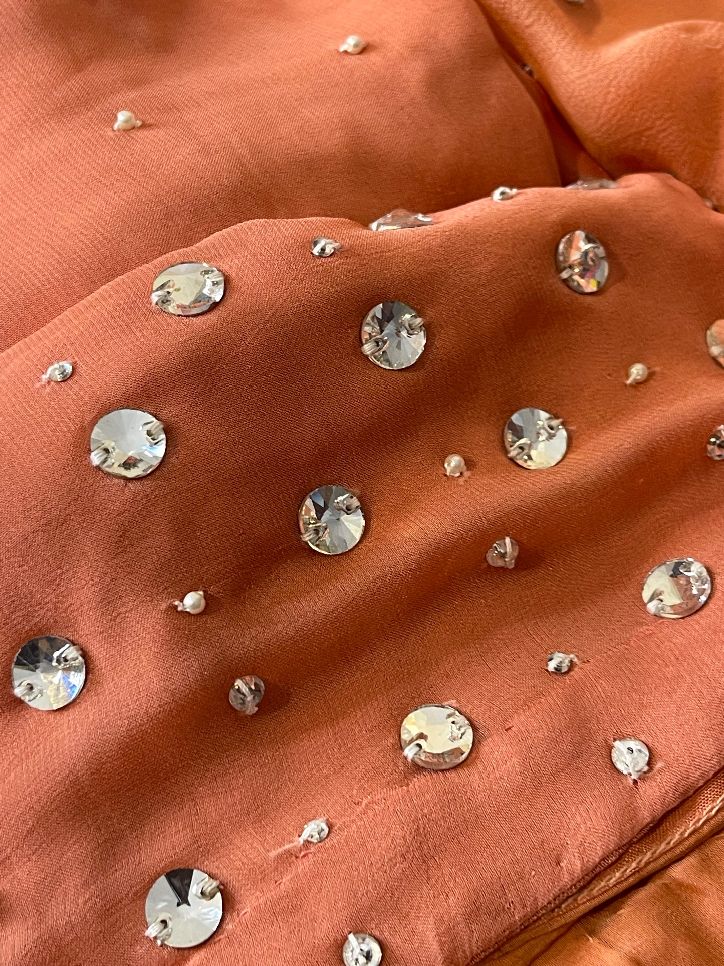 “Nageena” - Party Wear - Peach - Ivory - Nagina - R