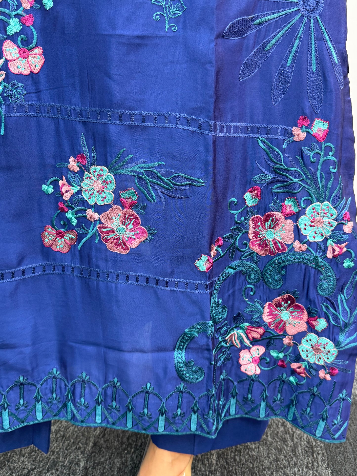 Gul e Lala - Kaftan - Royal Blue