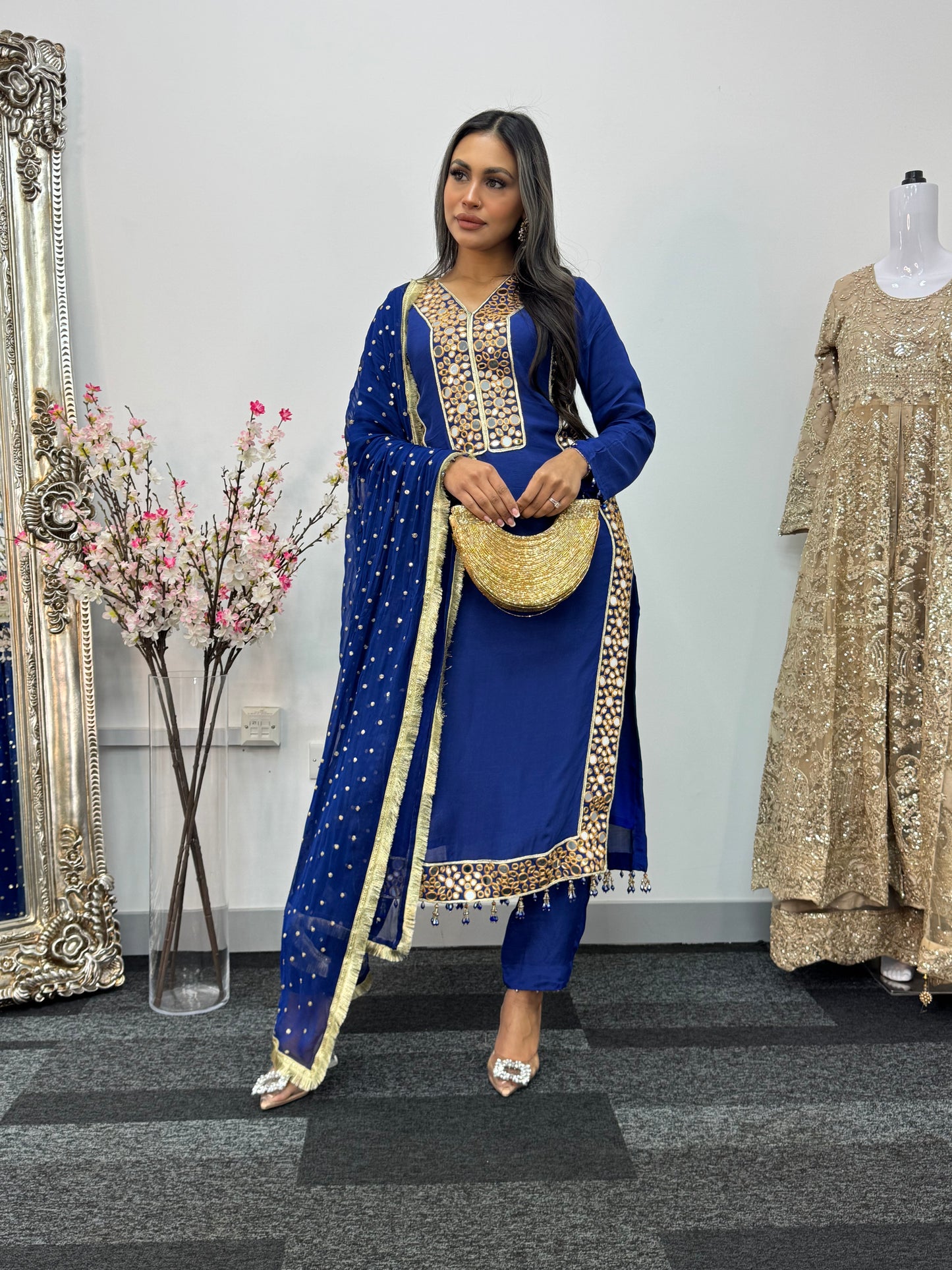 Jhilmil - Mirror Blue - H