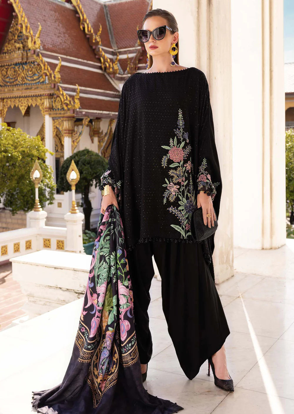 Maria B Winter Mprints - 2B - Black