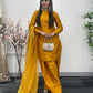 Saba - Farshi Shalwar - mustard - P