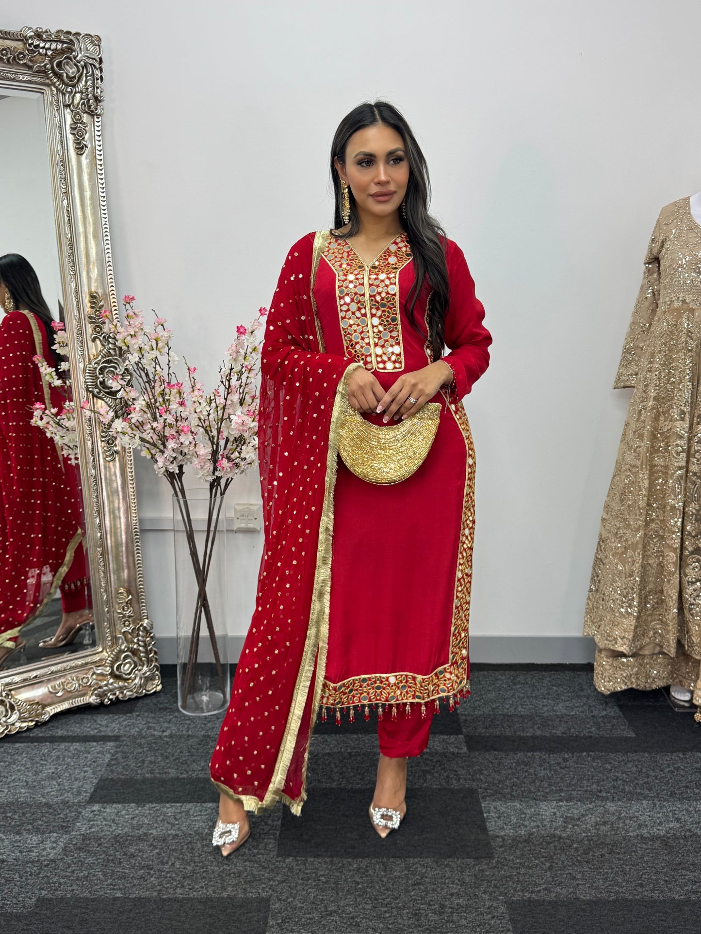 Jhilmil - Mirror Red - H