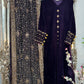 Komal - plum Purple Velvet