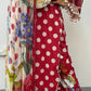 Maria B Lawn Mprints - Polka Dots - Red