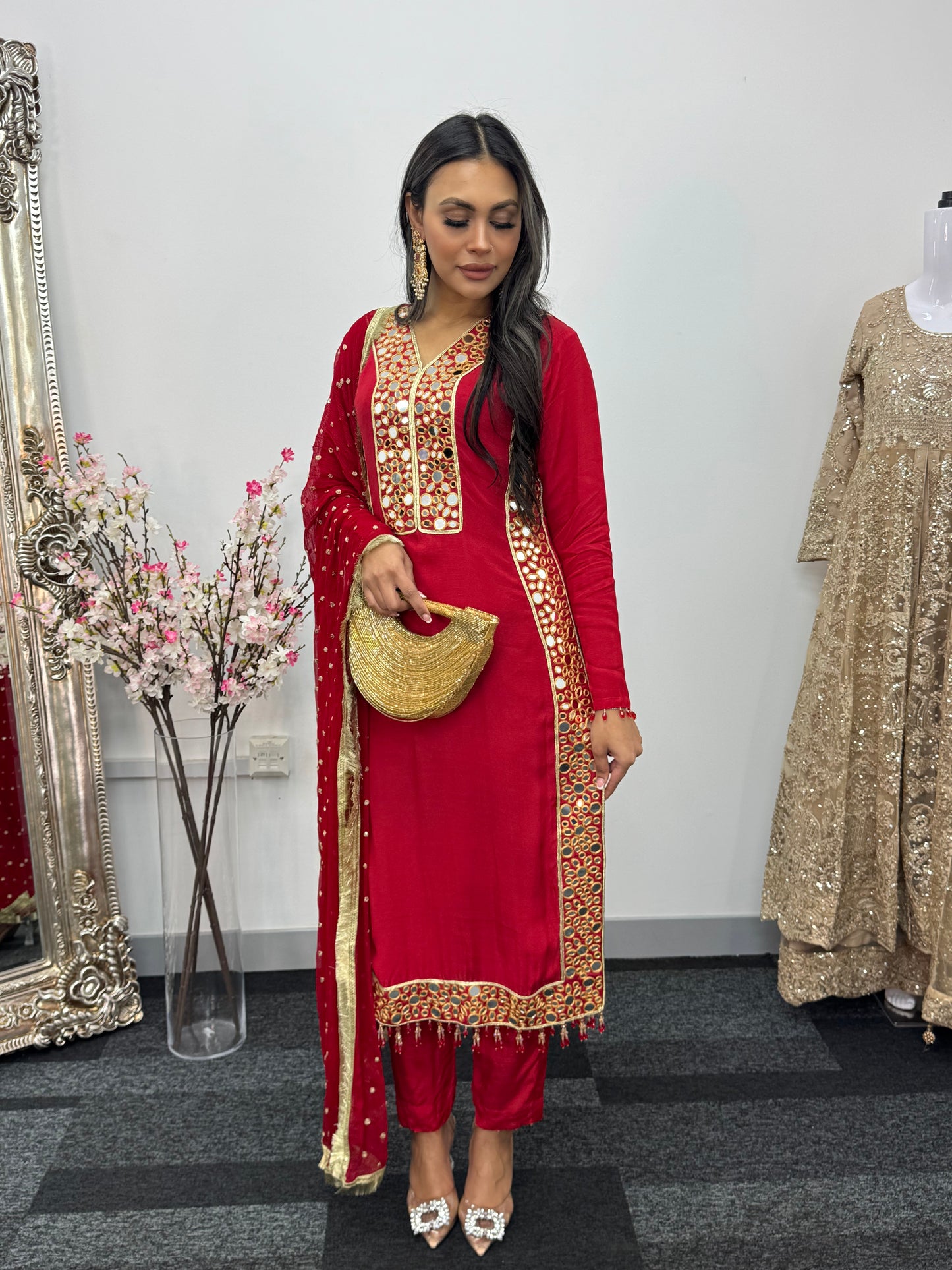 Jhilmil - Mirror Red - H