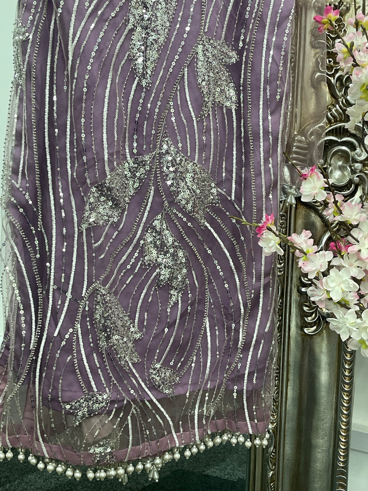 Saima - Lilac cutdana - W