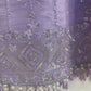 Ronaq- Korean Silk Cut Dana - Party Wear - Lilac