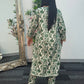 Daily Wear - 2 PC Printed Linen - Green