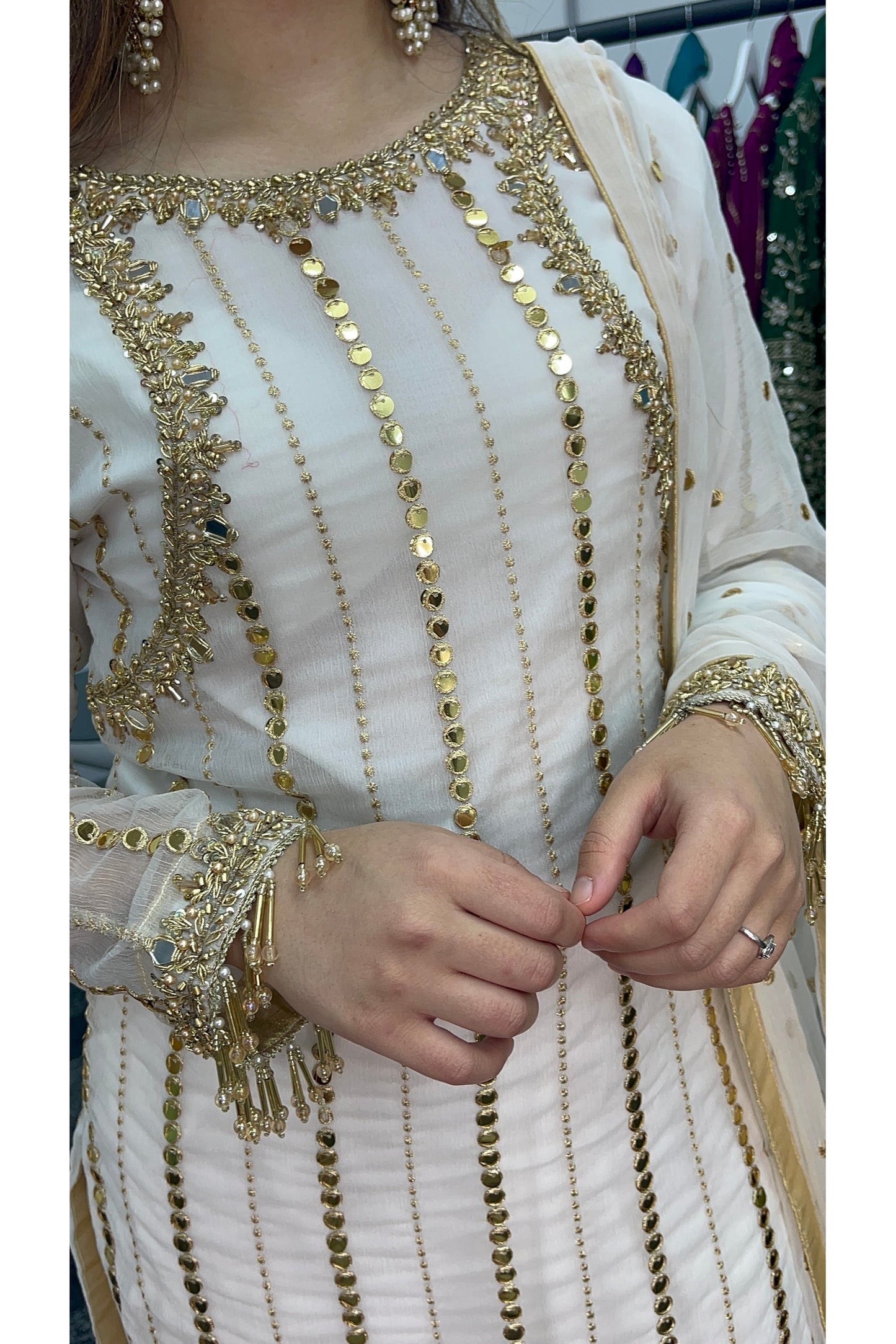 Farshi Garara white - farshee -J