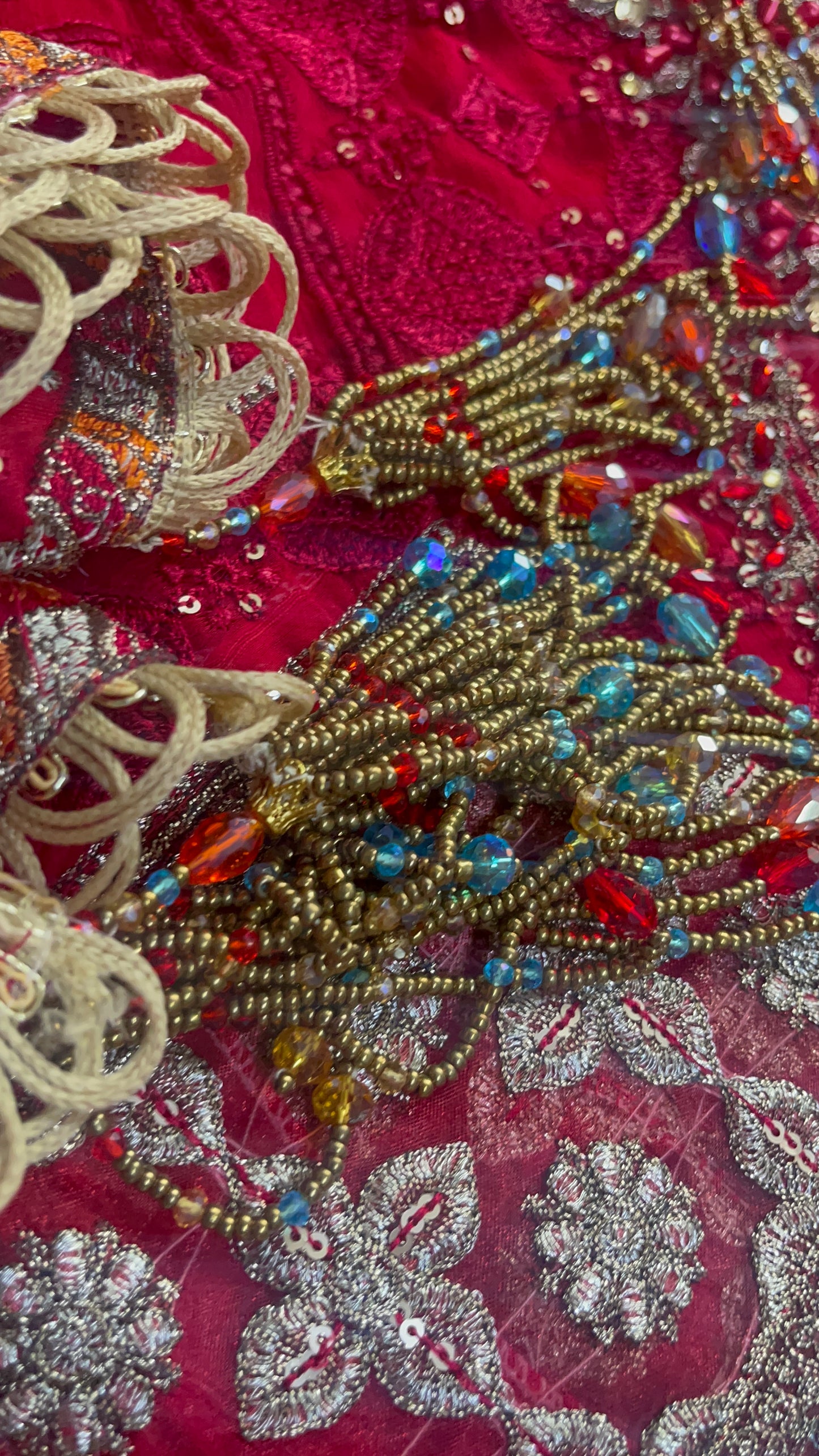 Maria B Inspired - Red _ Chiffon