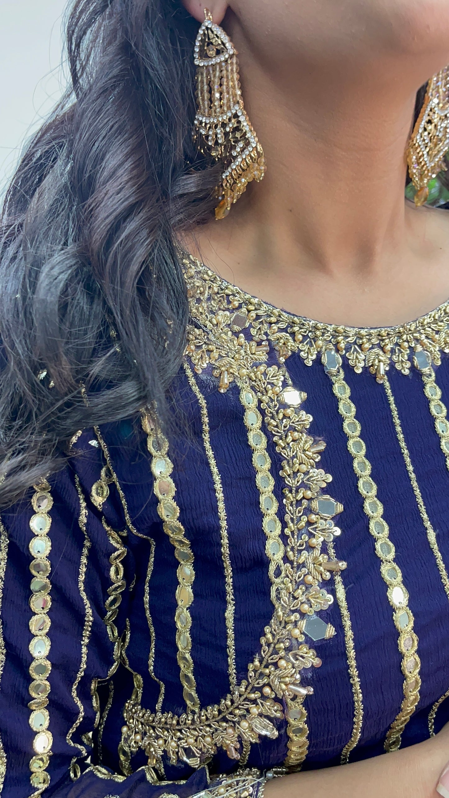 Farshi Garara Navy - Farshee - J