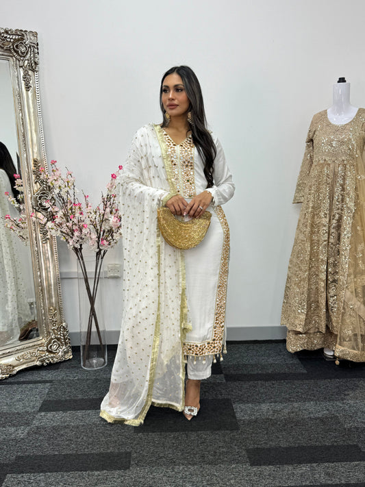 Jhilmil - Mirror White - H