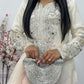(Pre Order 3/4 Weeks)“Gulaabi” Luxury Outfit - Ombre Pink & Ivory