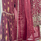 “Dulhan” Maria B Inspired - Maroon Garara - R