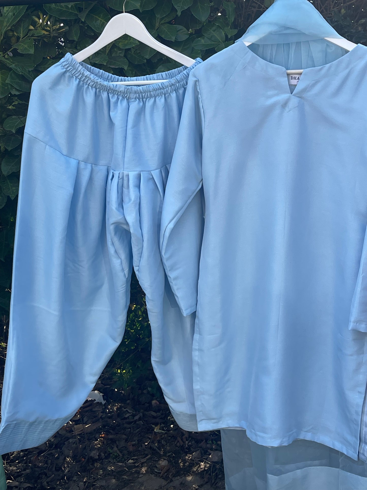 Saba - Farshi Shalwar - blue -P