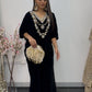 Raat 2 - Black Kaftaan -  Velvet Kaftan - AC