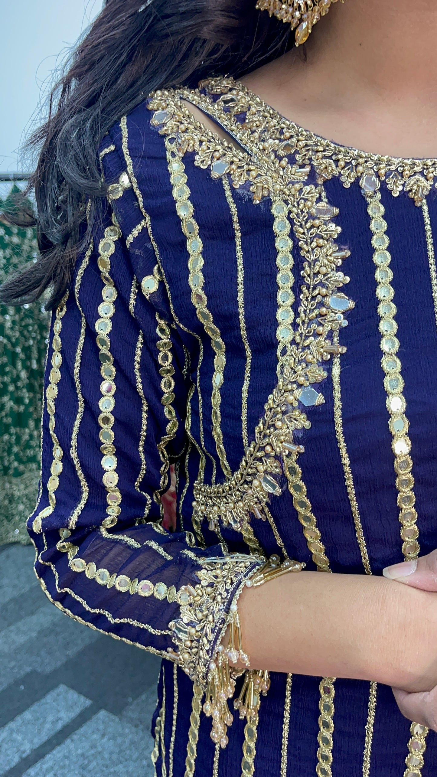 Farshi Garara Navy - Farshee - J