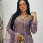 Payal - Cutdana Net - Lilac purple - G