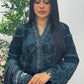 Maria B Luxury Velvet - Teal