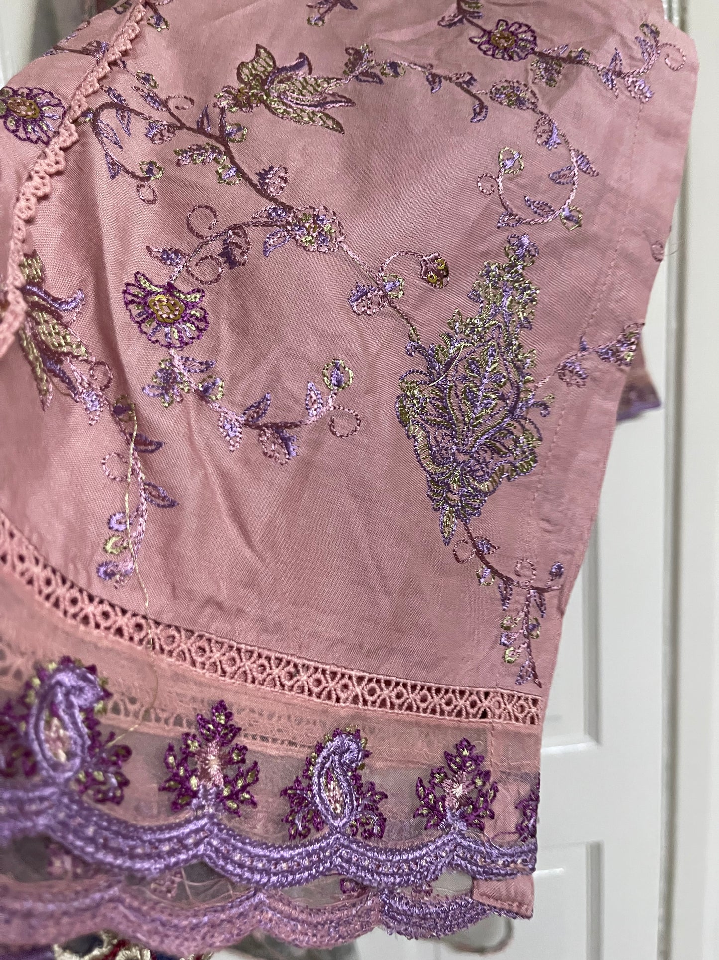 Ethnic Inspired - Linen - Winter Collection - Pink