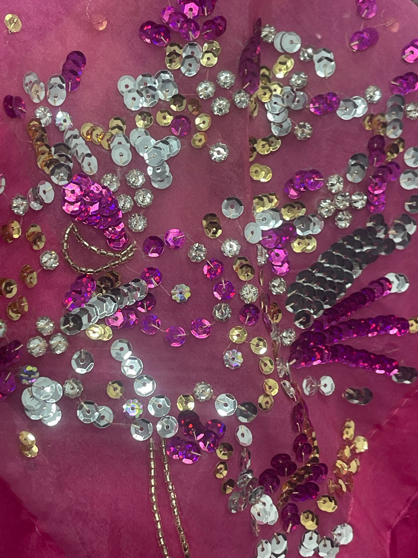 Rang e Gulaab - Hot Pink Velvet - AA -