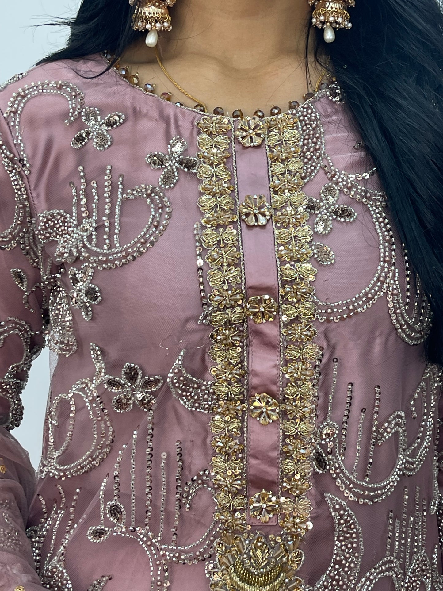 Mala - Cutdana Net - lilac pink - A